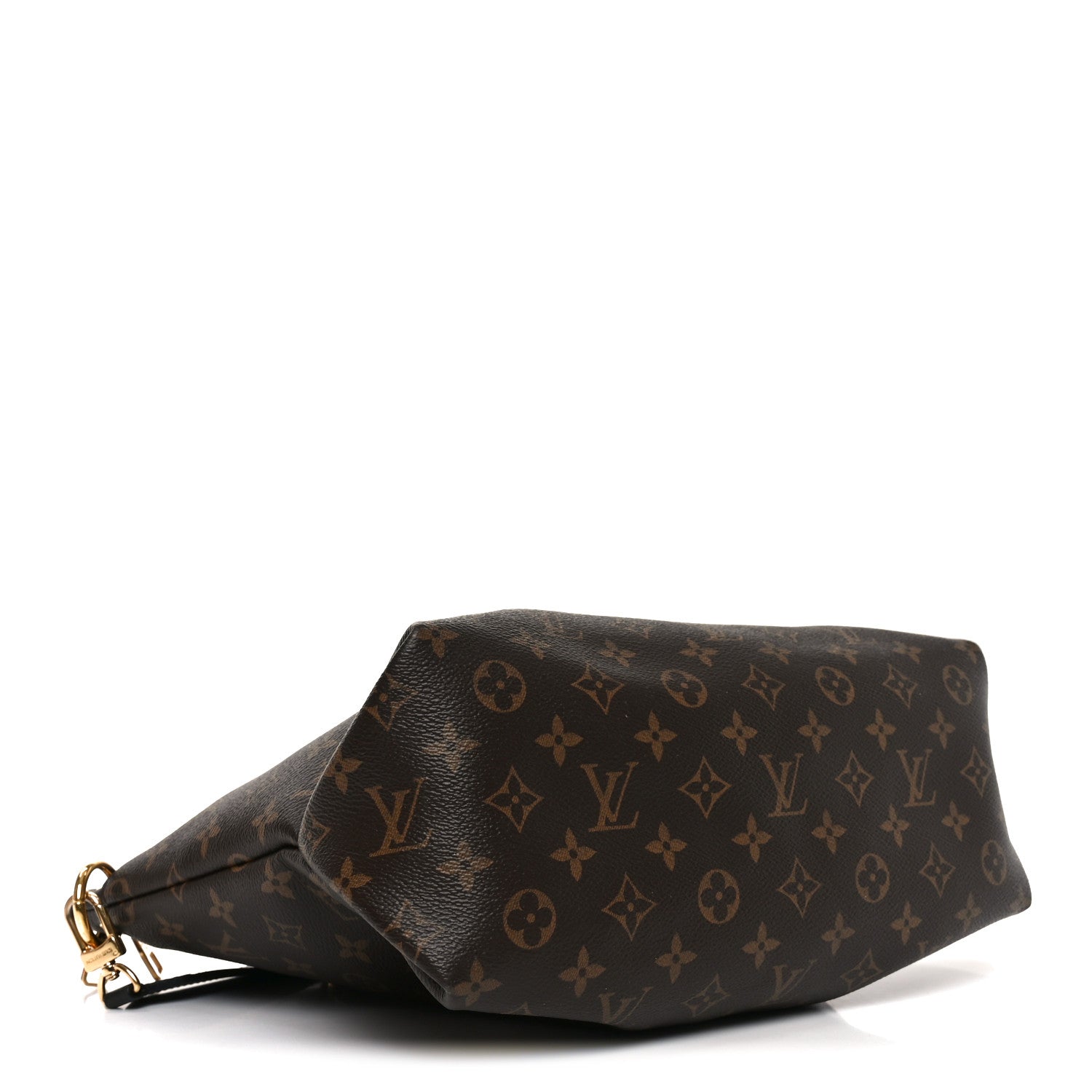 Louis Vuitton Monogram Flower Zipped Tote MM Black 1838017
