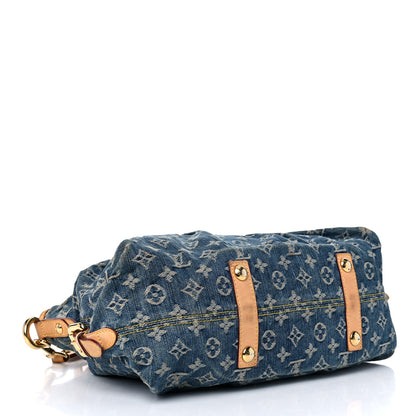 Louis Vuitton Denim Neo Cabby MM Blue 4 of 24