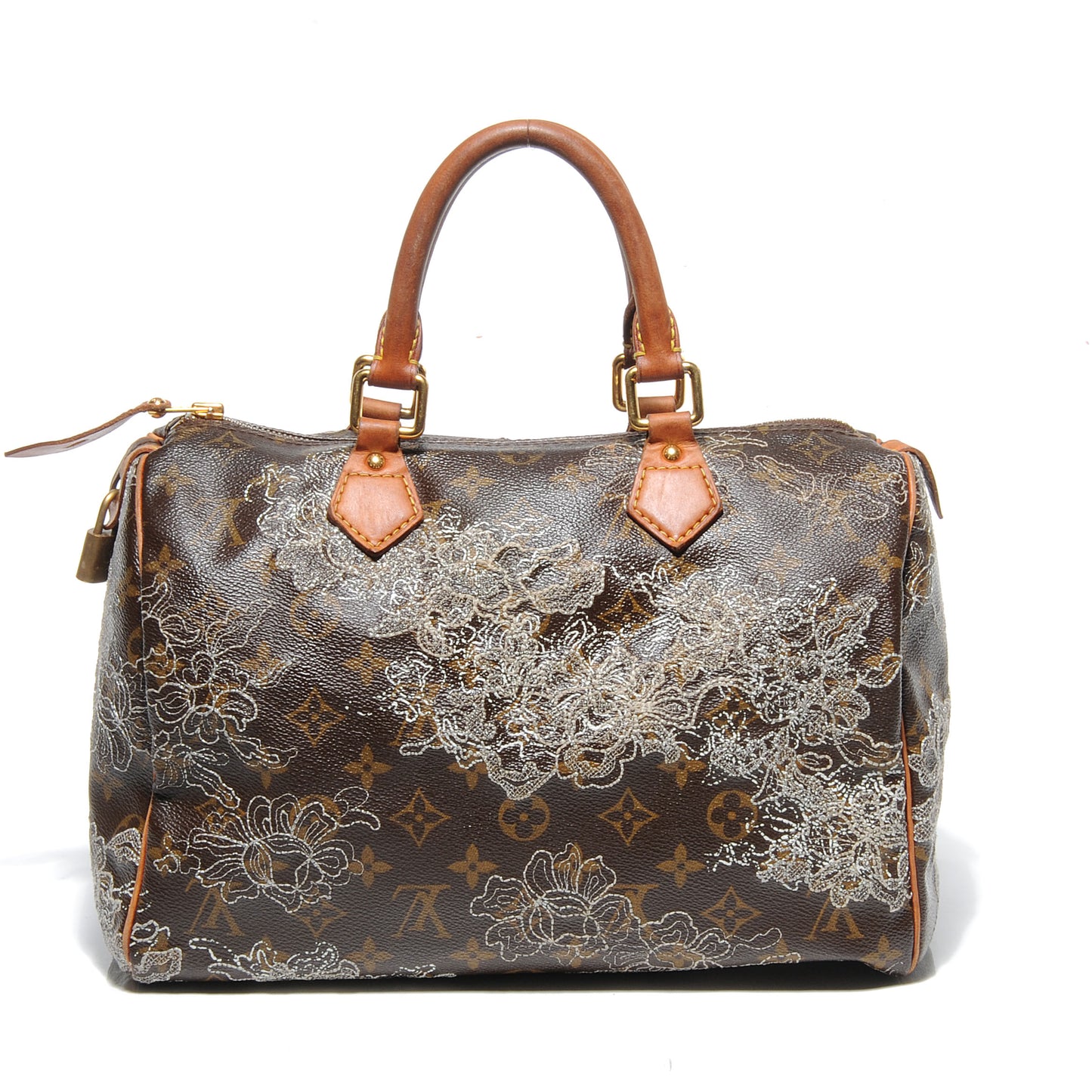 Monogram Dentelle Speedy 30 Silver