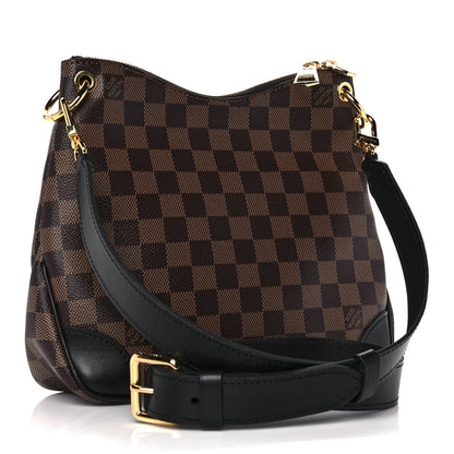 Louis Vuitton Damier Ebene Odeon PM Black 3 of 9