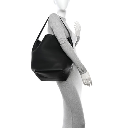 The Row Grained Calfskin Large N/S Park Tote Black 2 of 10