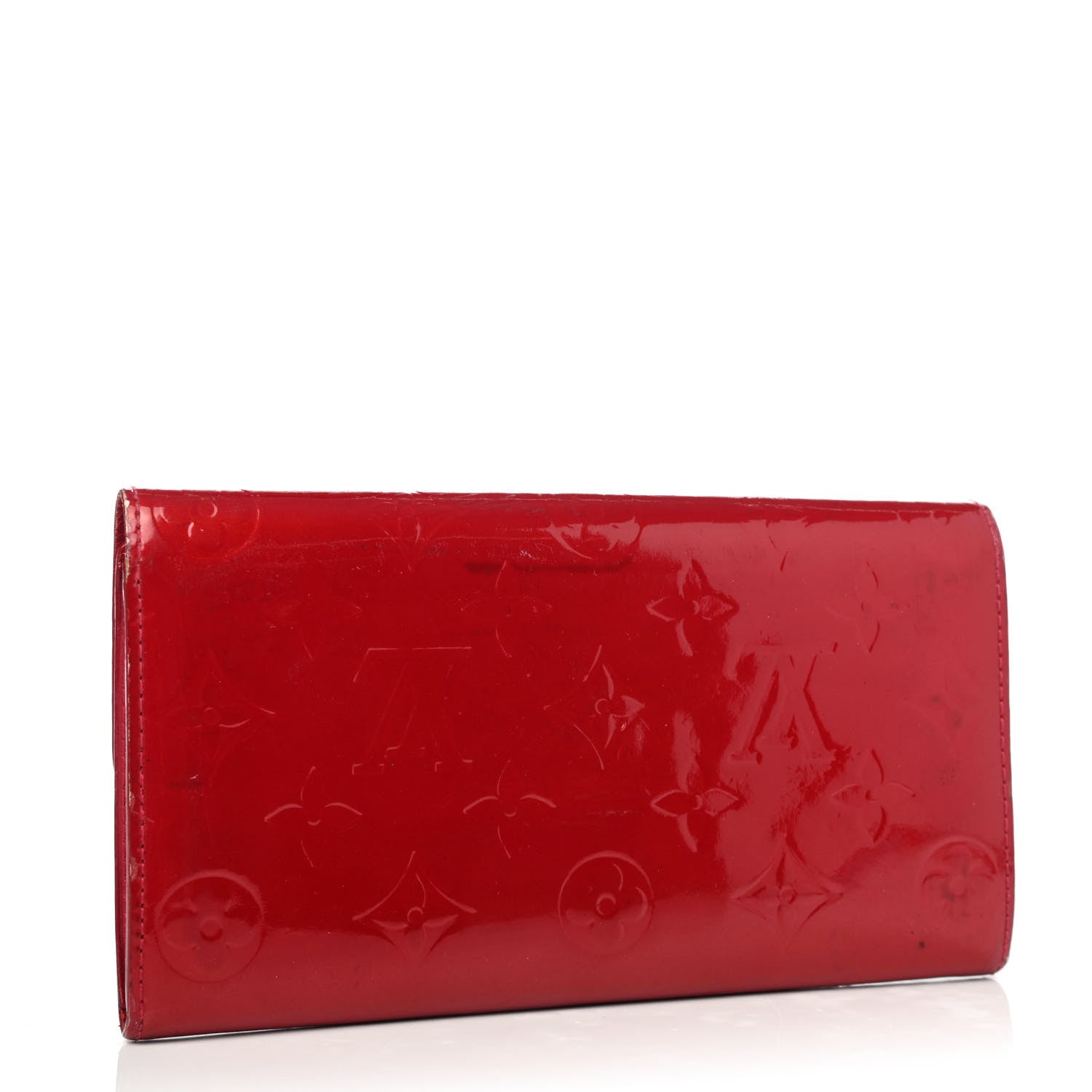 Louis Vuitton Vernis Sarah Wallet Pomme D'Amour 2 of 5