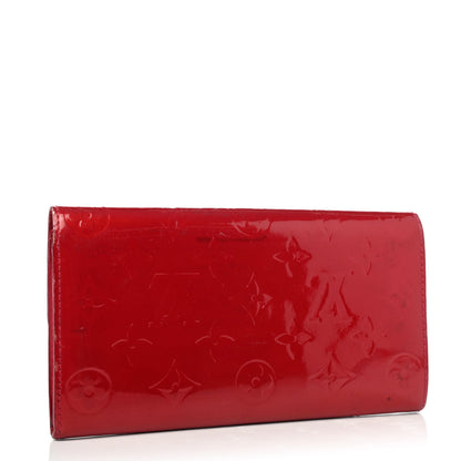 Louis Vuitton Vernis Sarah Wallet Pomme D'Amour 2 of 5