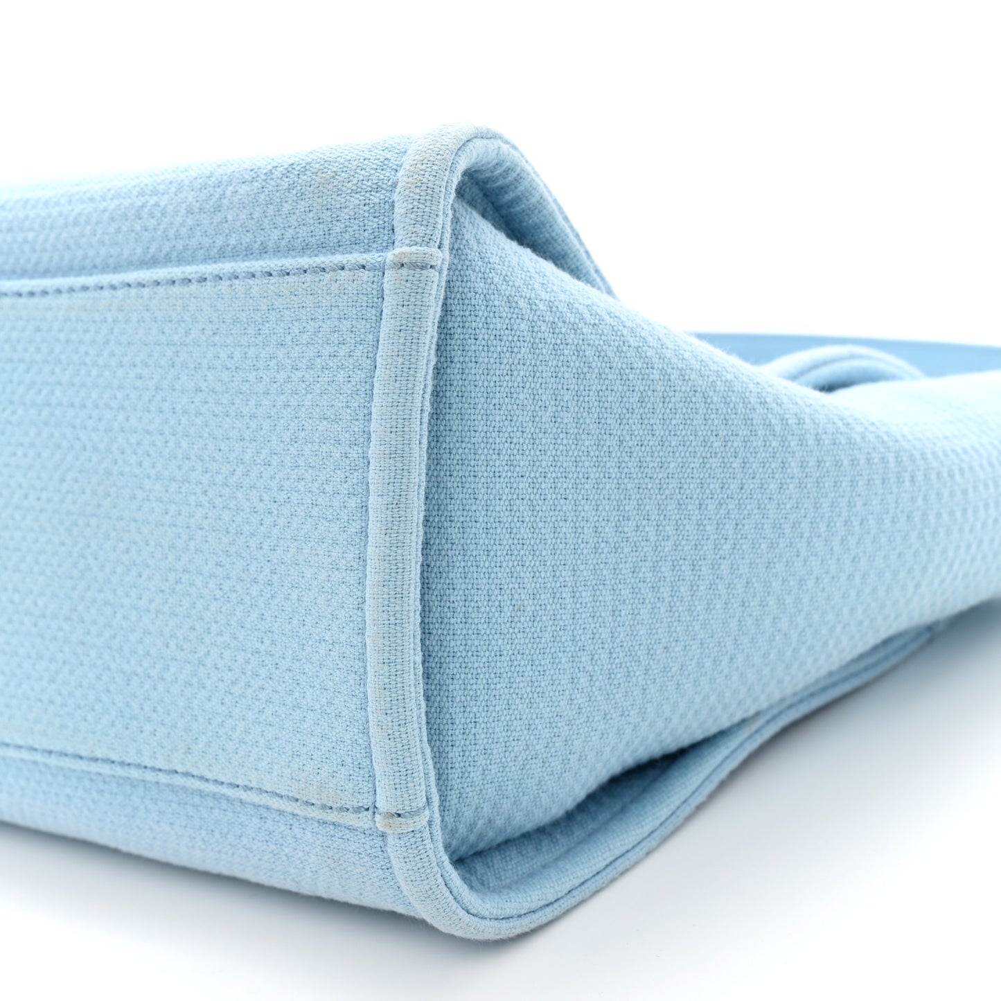 Mixed Fibers Small Deauville Tote Light Blue