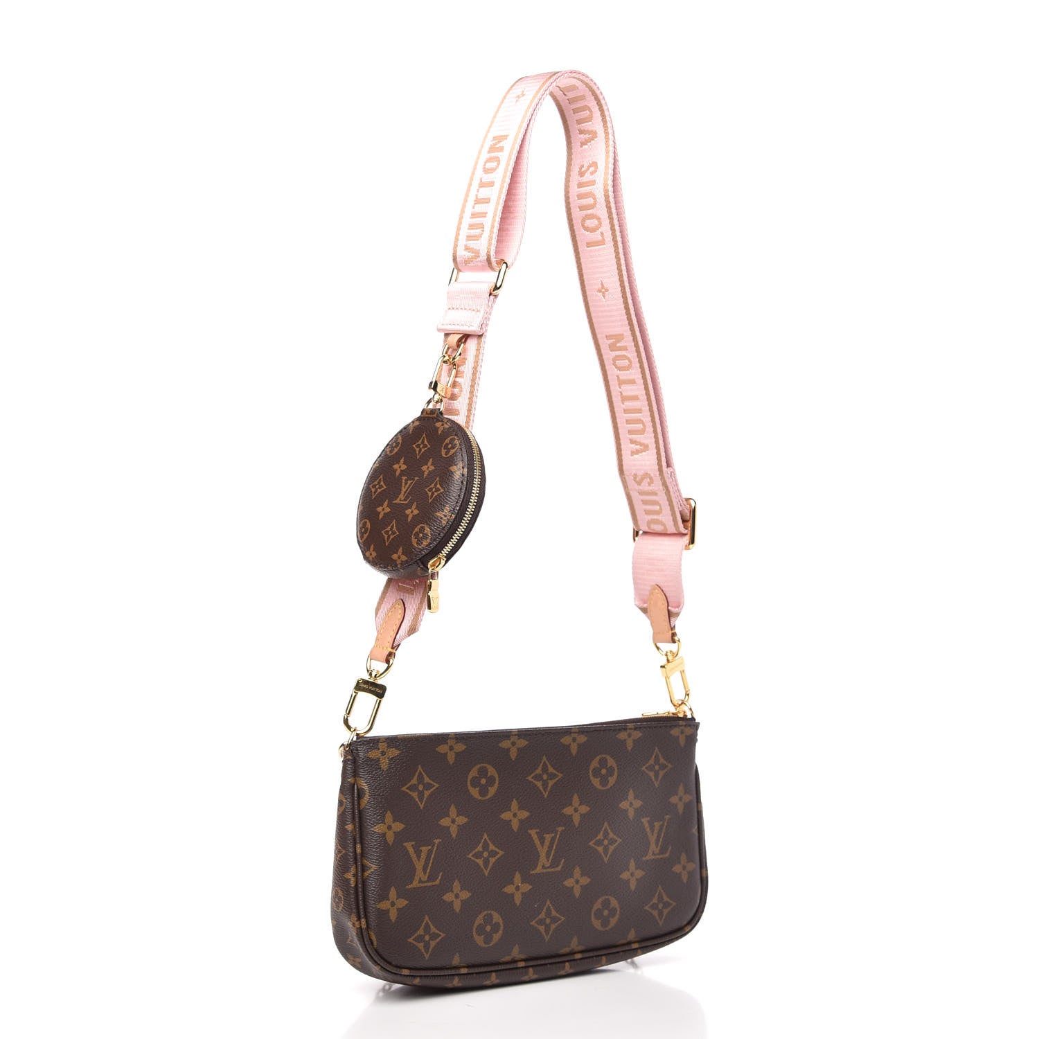 Louis Vuitton Monogram Multi Pochette Accessories Rose Clair 3 of 11