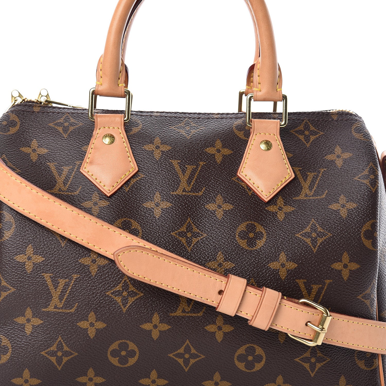 Louis Vuitton Monogram Speedy Bandouliere 25 8 of 10