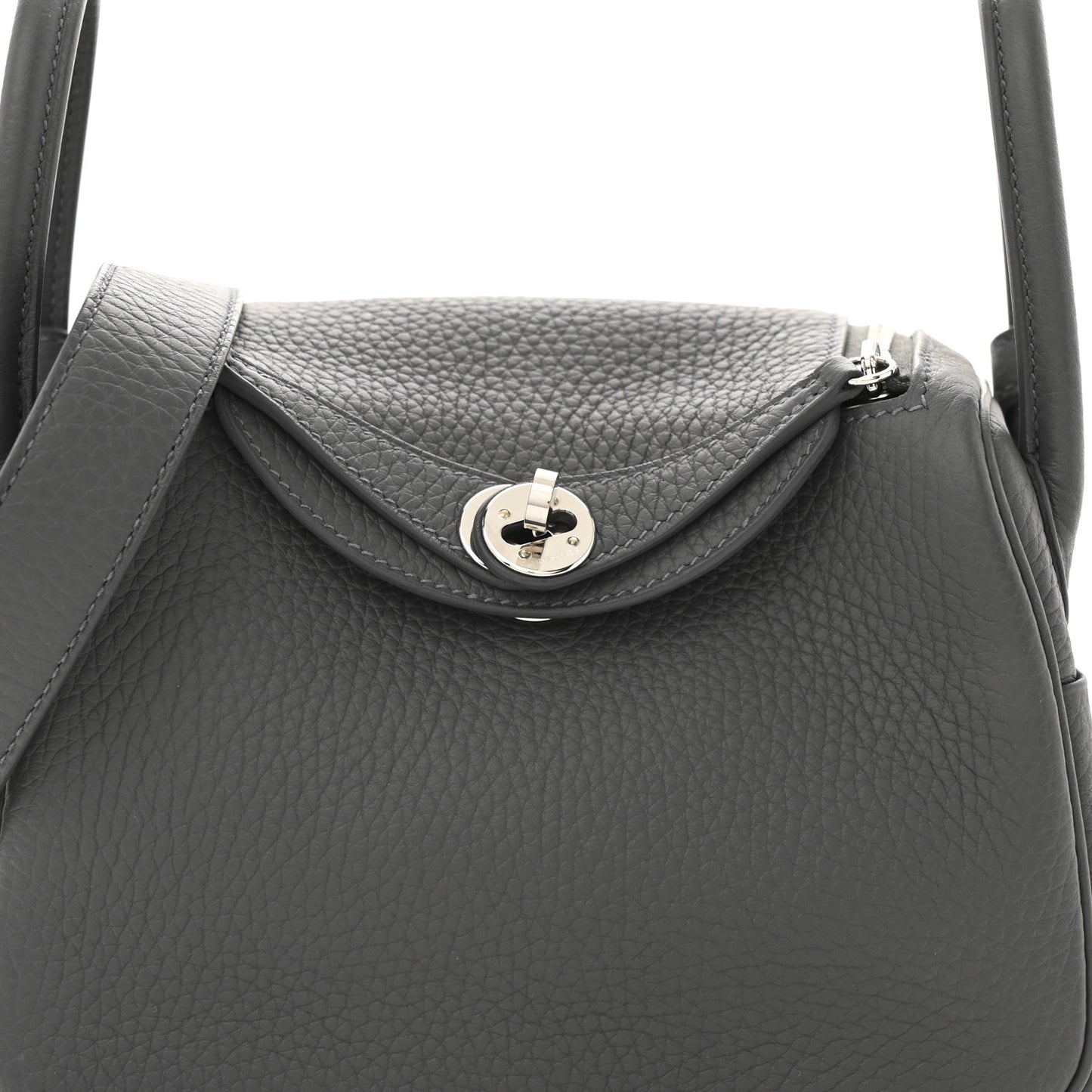 Taurillon Clemence Mini Lindy 20 Etain