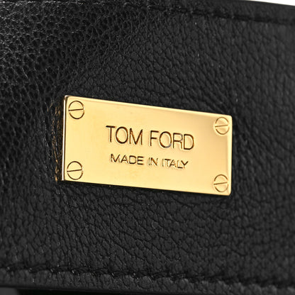 Tom Ford Calf Hair Shoulder Bag Black White 6 of 8