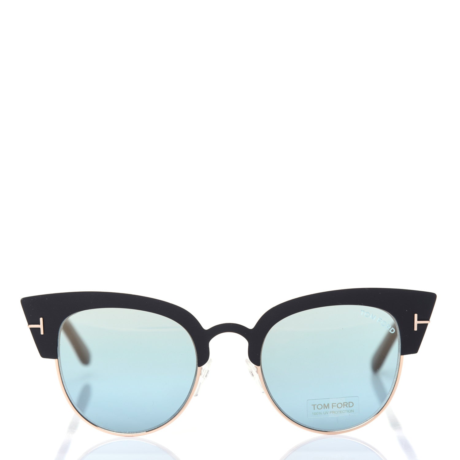 Tom Ford Alexandra-02 Squared Sunglasses TF607 Black 2 of 7
