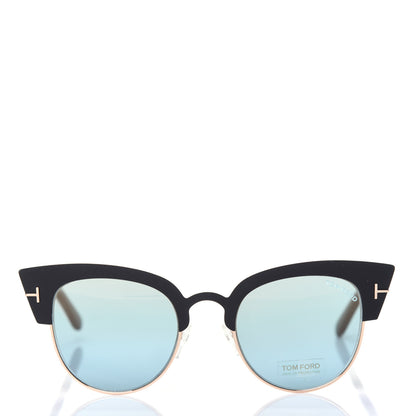 Tom Ford Alexandra-02 Squared Sunglasses TF607 Black 2 of 7