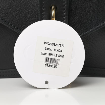 Chloe Shiny Goatskin Calfskin Mini Aby Chain Shoulder Bag Black 12 of 12