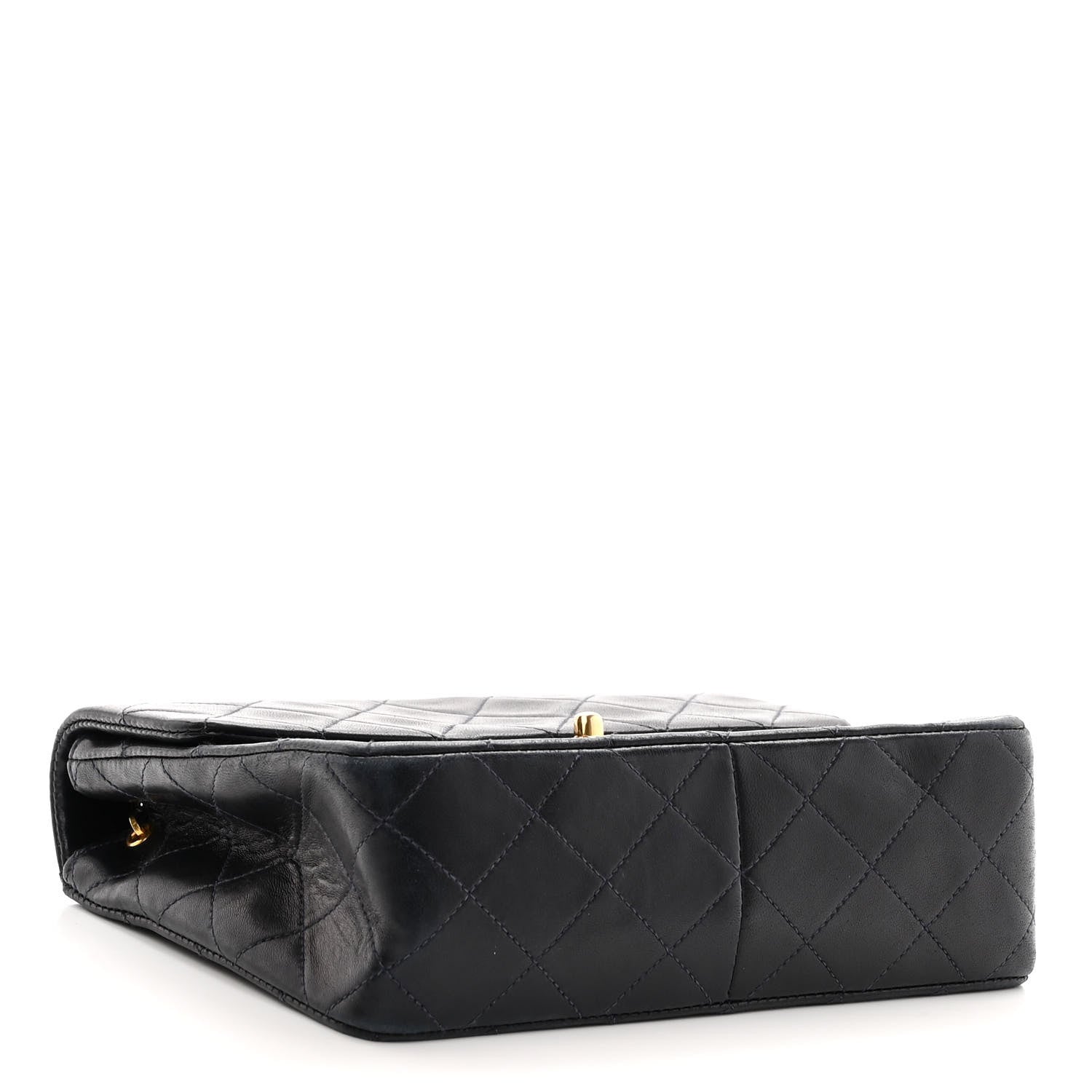 Chanel Lambskin Quilted Mini Square Flap Black 4 of 13
