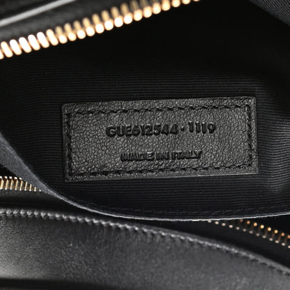 Saint Laurent Calfskin Matelasse Monogram Lou Camera Bag Black 6 of 7