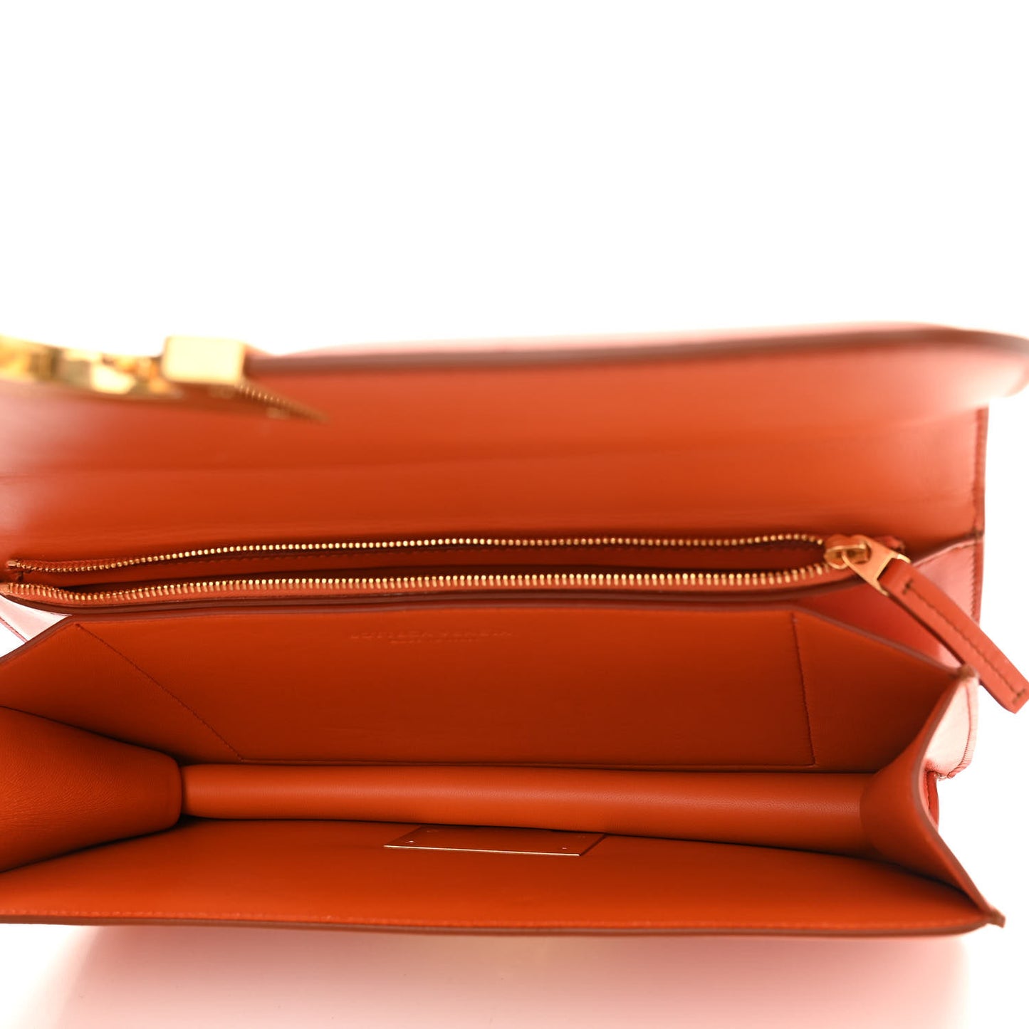 Spazzolato Calfskin Classic BV Classic Bag Orange