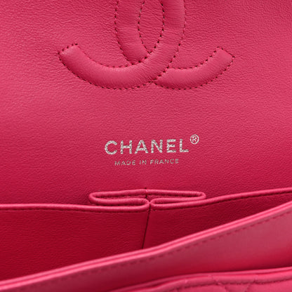 Chanel Lambskin Quilted Medium Double Flap Pink 6 of 11