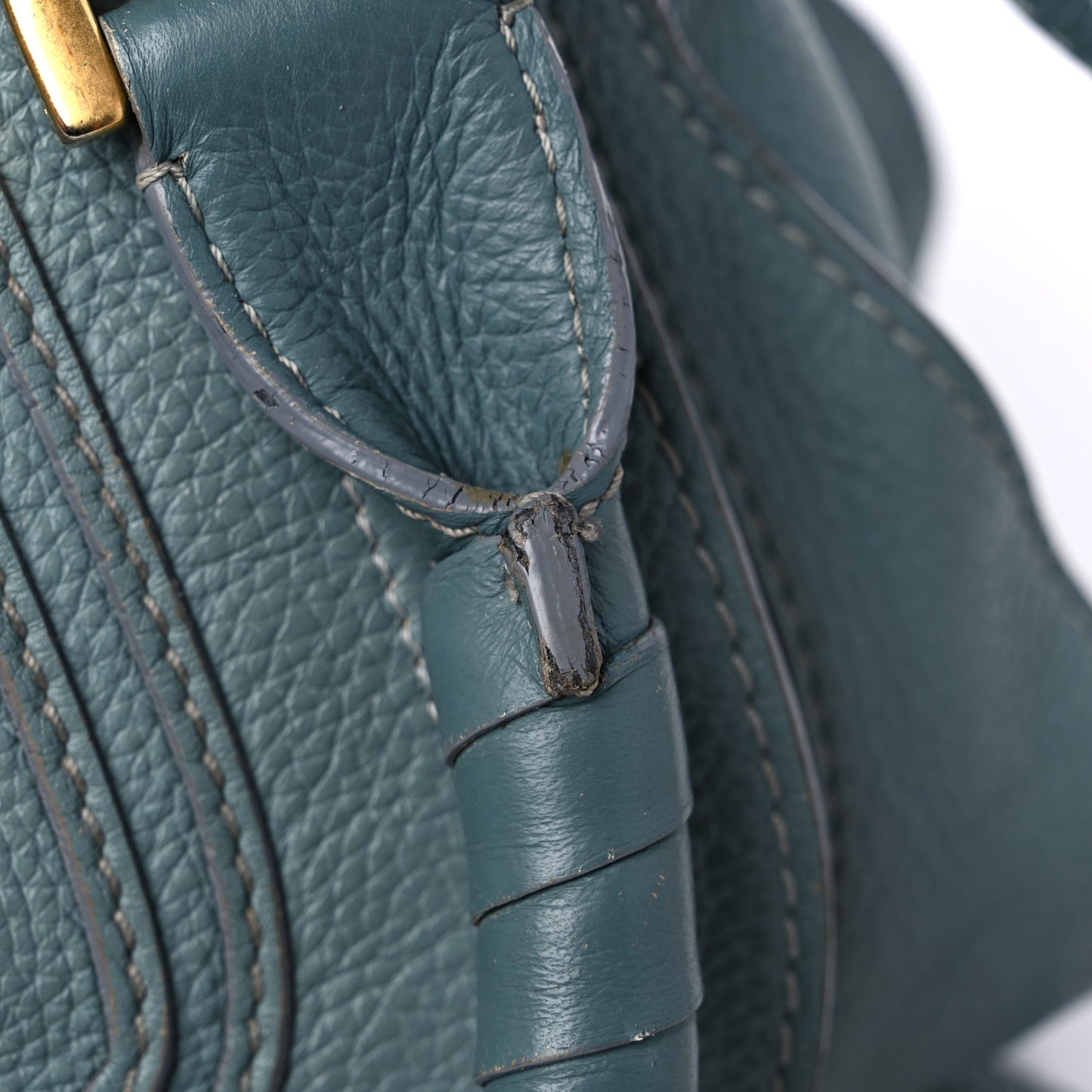 Calfskin Medium Marcie Satchel Cloudy Blue