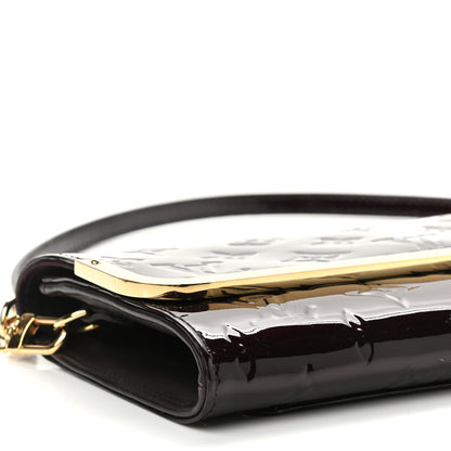 Louis Vuitton Vernis Rossmore MM Amarante 8 of 9