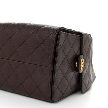 Chanel Caviar Quilted Medium Chanel 25 Handbag Dark Brown 11 of 11