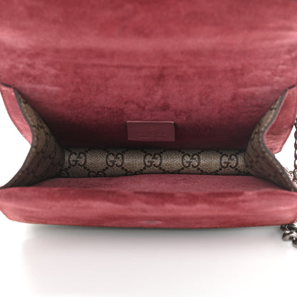 Gucci GG Supreme Monogram Blooms Mini Dionysus Shoulder Bag Beige Multicolor Dry Rose 5 of 11
