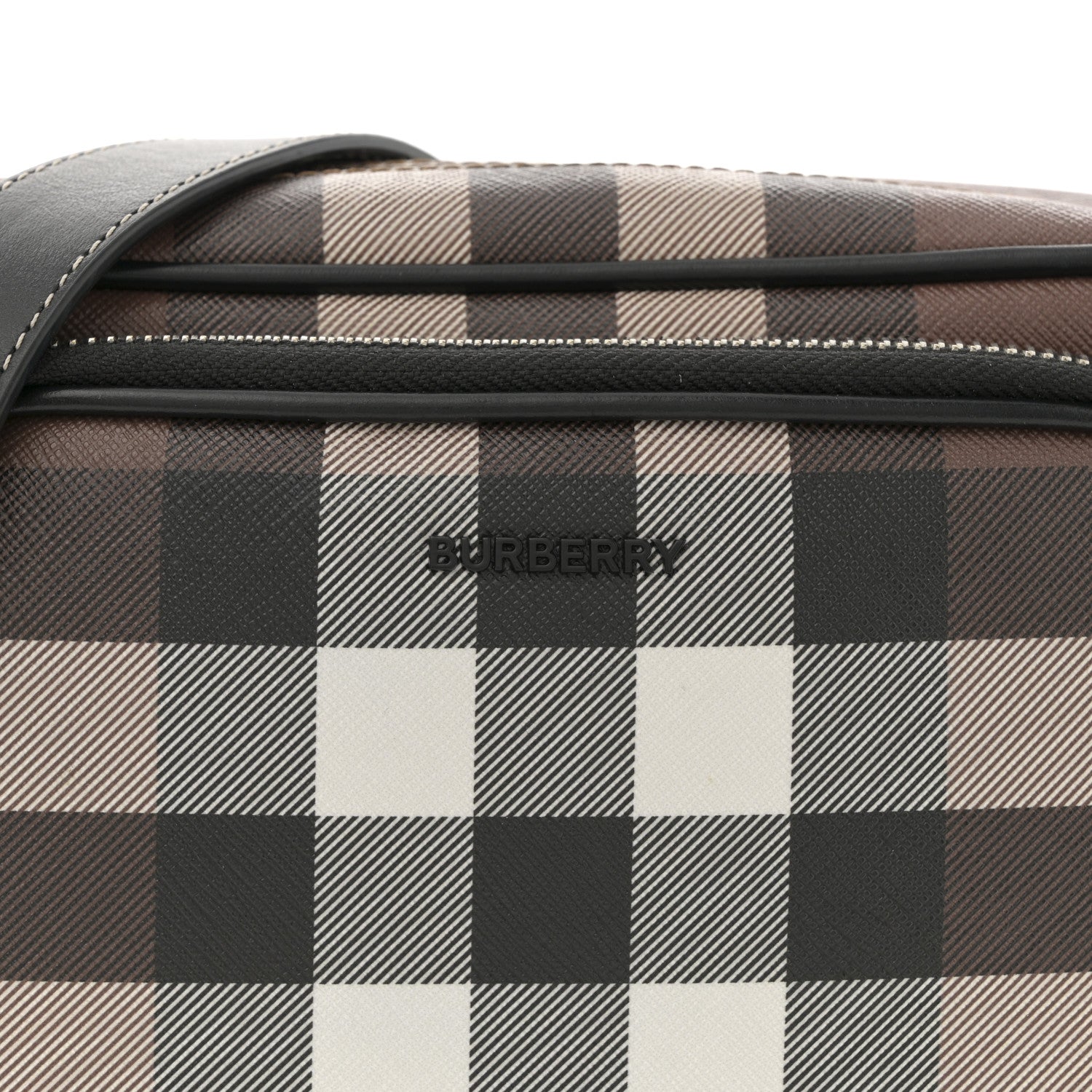 Burberry Canvas Check Paddy Messenger Birch Brown 7 of 10