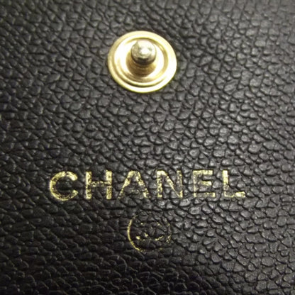 Chanel Caviar Tri-Fold Wallet Black 7 of 10