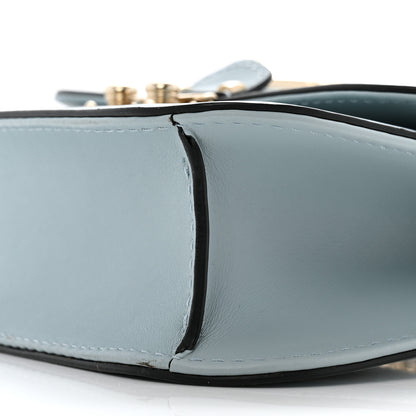 Valentino Garavani Vitello Small Glam Lock Rockstud Flap Sky Sorbet 9 of 12