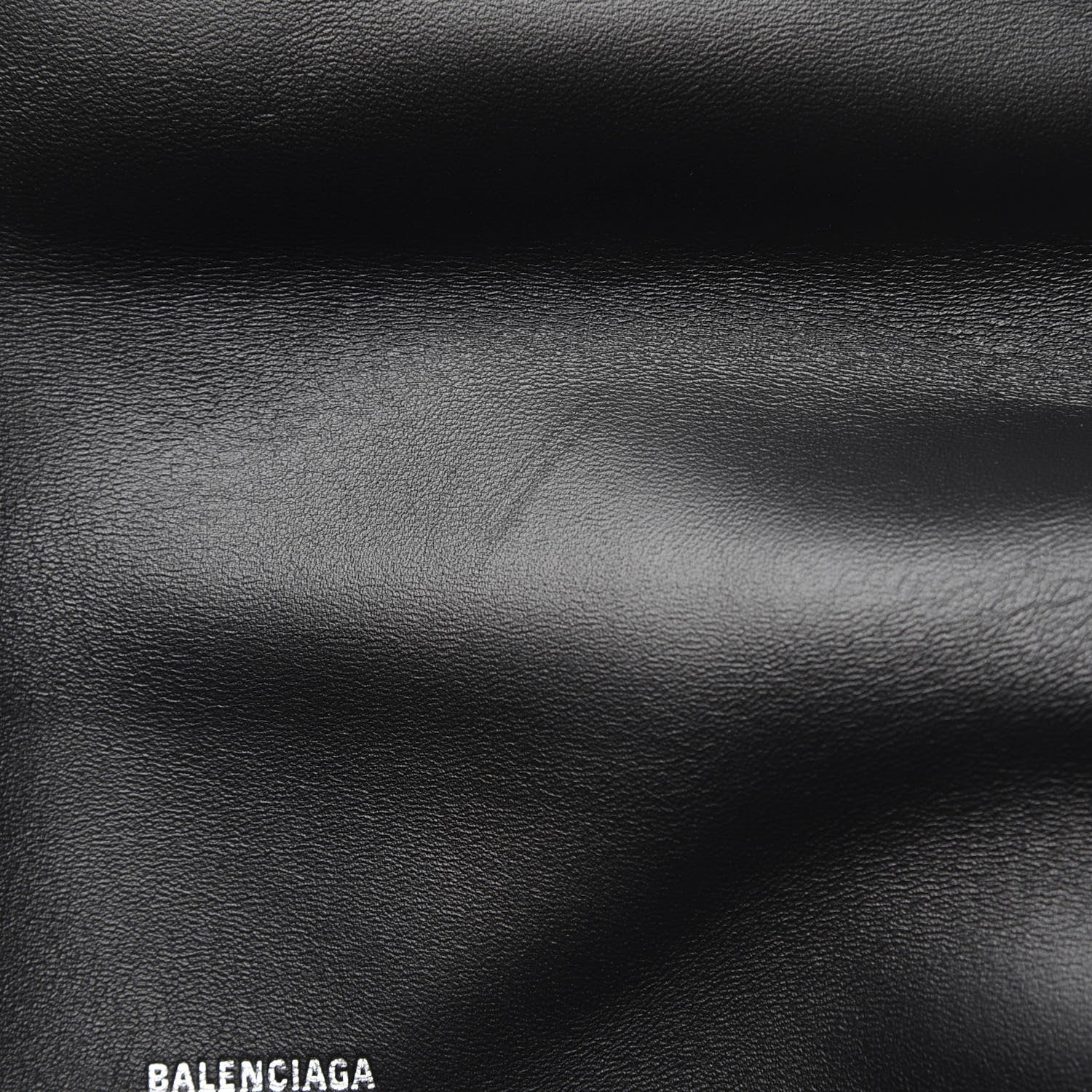 Balenciaga Nappa Calfskin Quilted Touch B Clutch Bag Black 10 of 10