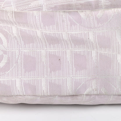 Chanel Nylon Large Travel Hobo Light Pink 12 of 16