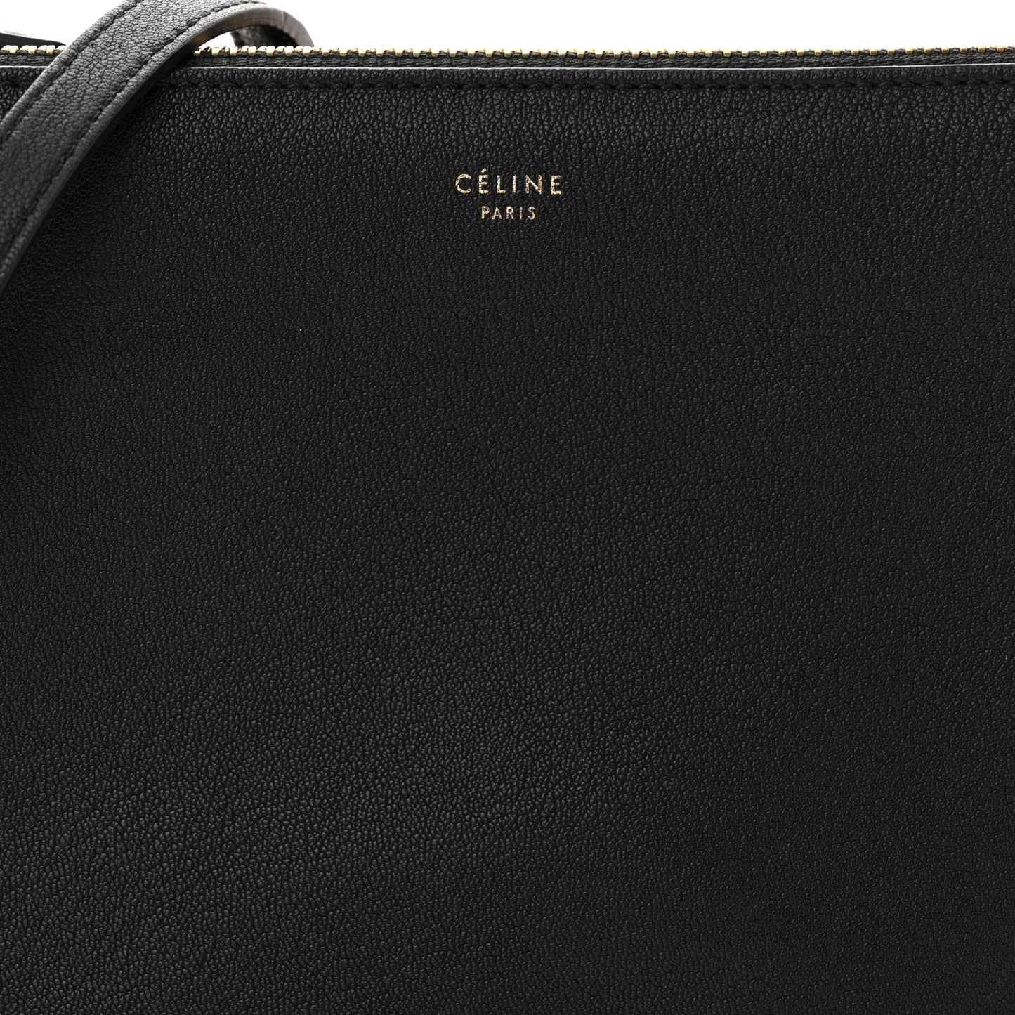 Lambskin Small Trio Crossbody Bag Black