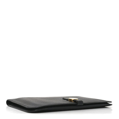 Hermes Togo Dogon Duo Wallet Black 4 of 6