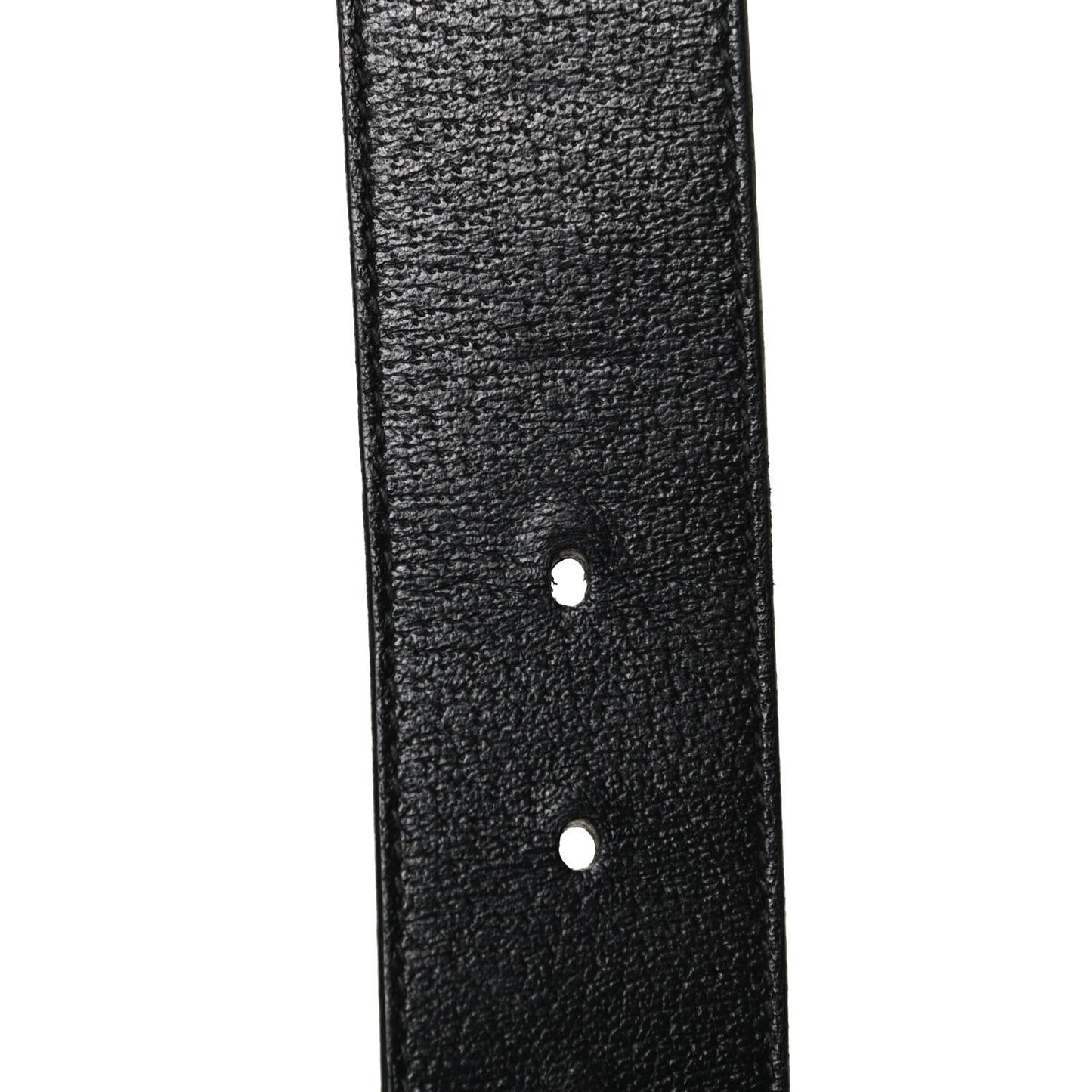 Textured Calfskin Double G 40mm Belt 85 34 Black