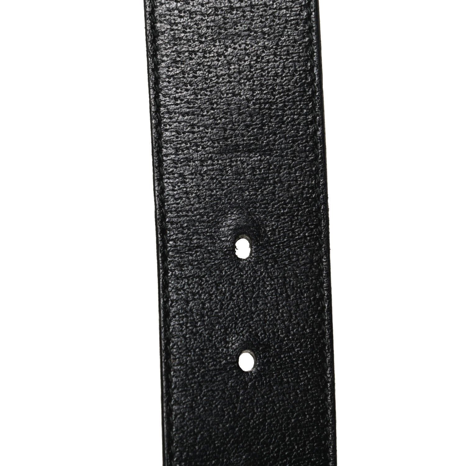 Gucci Textured Calfskin Double G 40mm Belt 85 34 Black 5 of 5