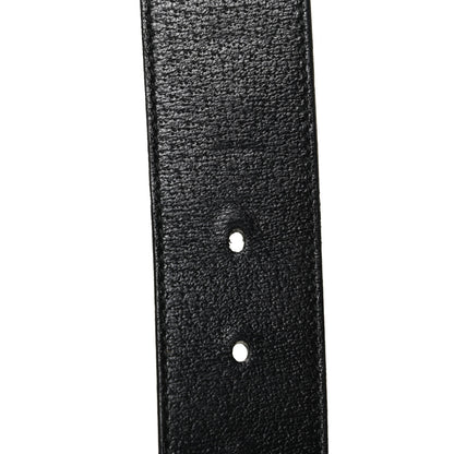 Gucci Textured Calfskin Double G 40mm Belt 85 34 Black 5 of 5