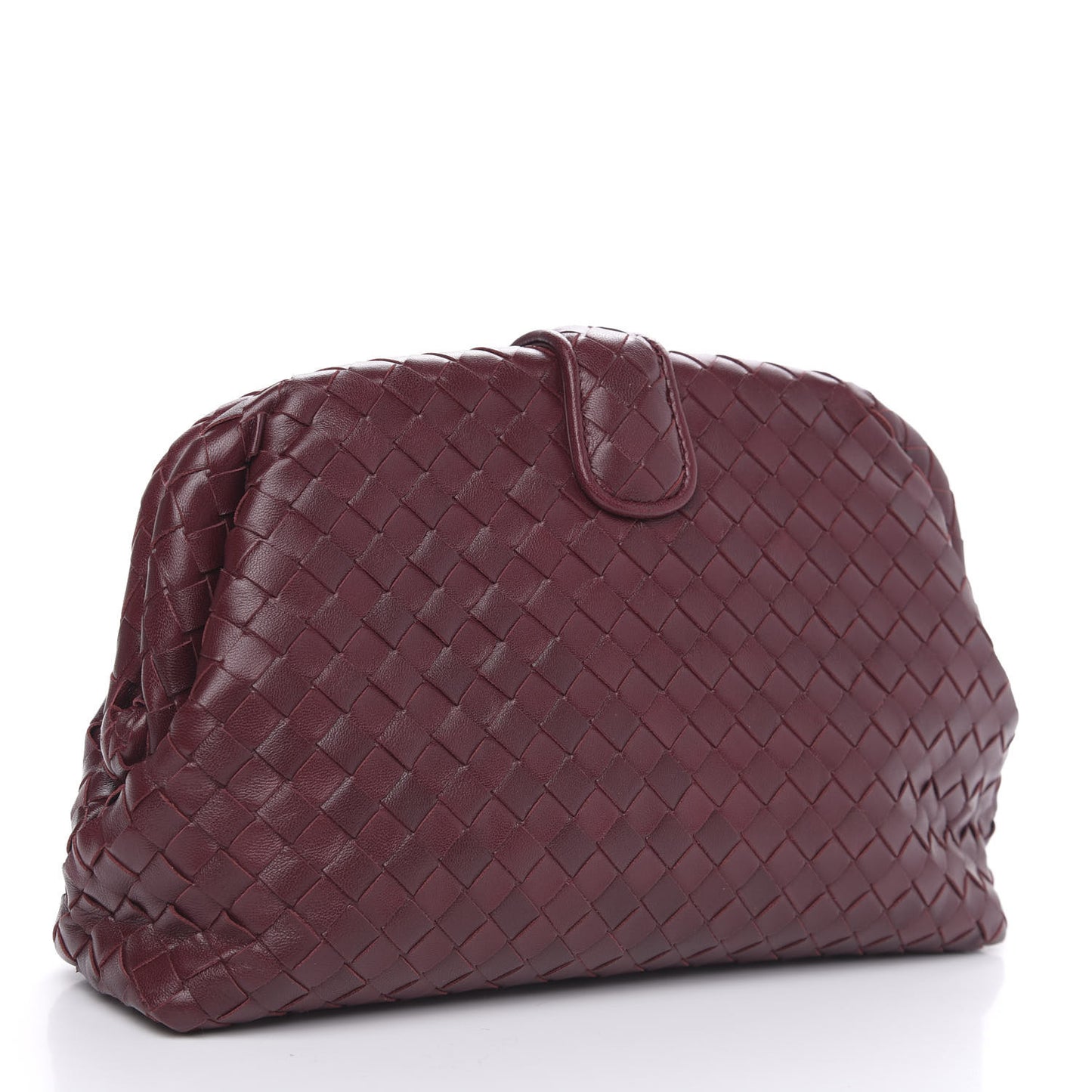 Nappa Intrecciato The Lauren 1980 Clutch Gigolo Red