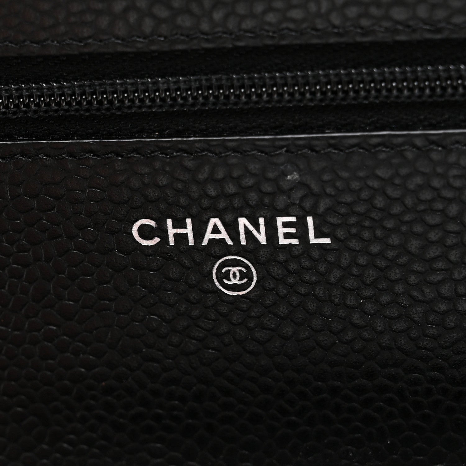 Chanel Caviar Quilted Wallet on Chain WOC Black 6 of 12