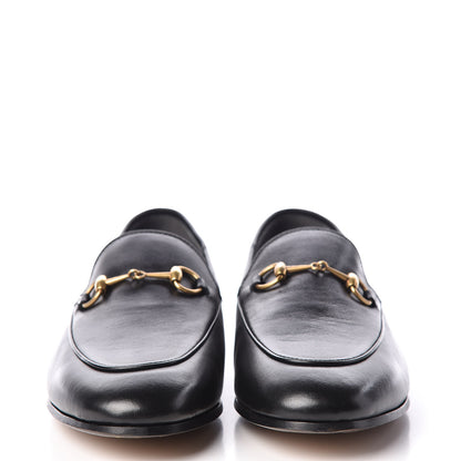 Gucci Lambskin Womens Brixton Horsebit Loafers 39 Black 2 of 8