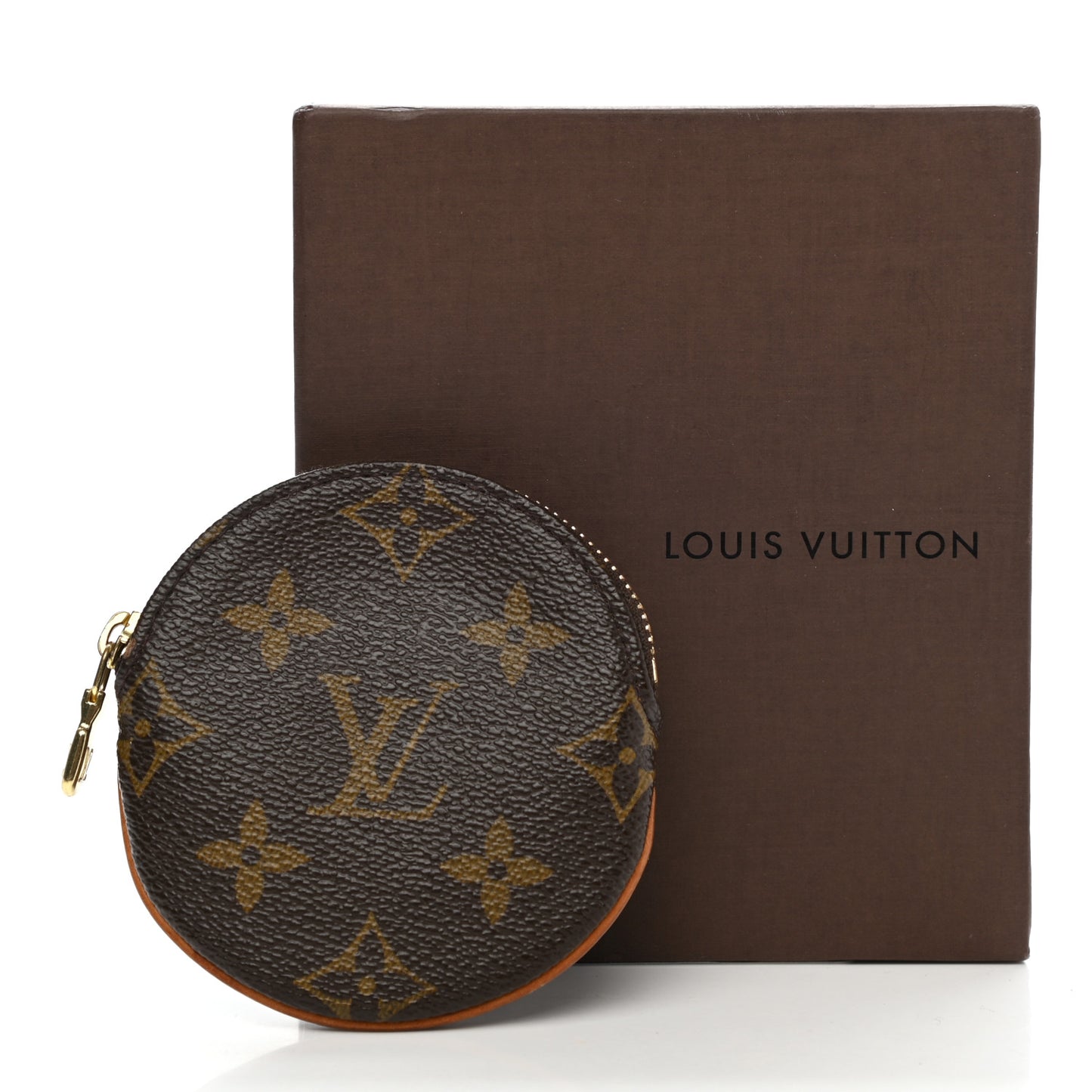 Monogram Round Coin Purse