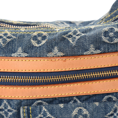 Louis Vuitton Monogram Denim Baggy PM Blue 8 of 11