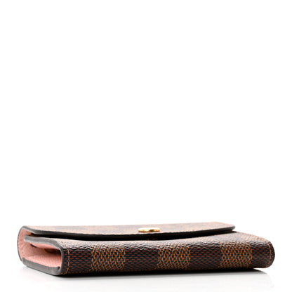 Louis Vuitton Damier Ebene Rosalie Coin Purse Rose Ballerine 4 of 8