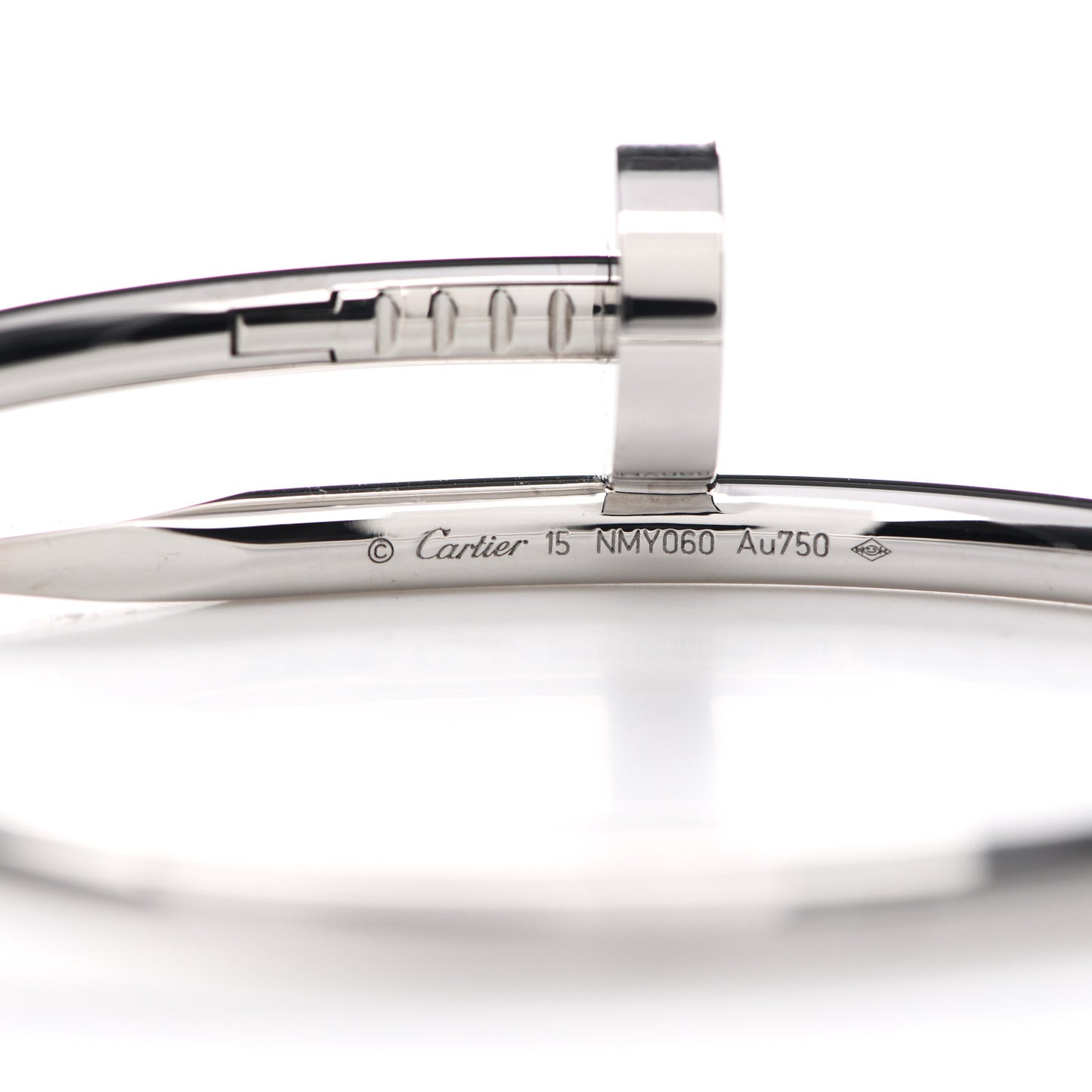 18K White Gold Juste Un Clou Bracelet 15