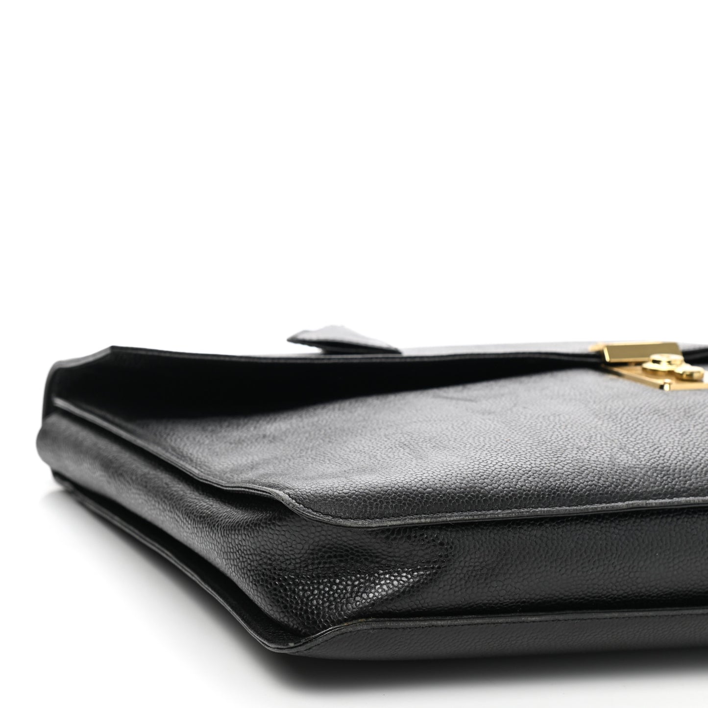 Caviar Briefcase Laptop Bag Black