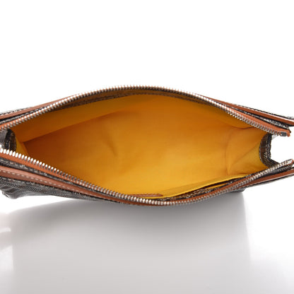 Goyard Goyardine Miroir Toiletry Bag GM Black Gold 5 of 8