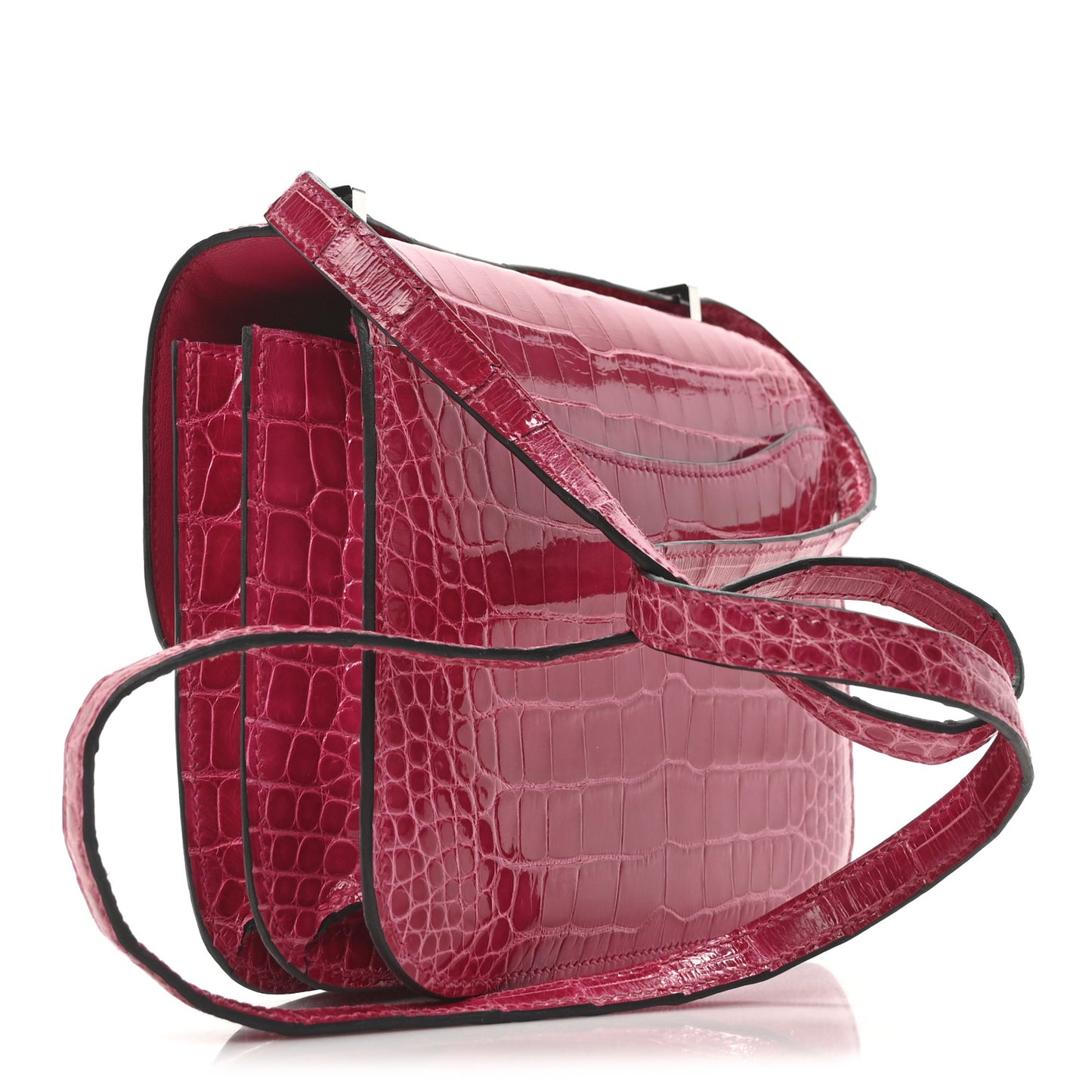 Shiny Alligator Constance 18 Rose Mexico