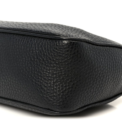 Prada Vitello Daino Pochette Bag Black 9 of 9