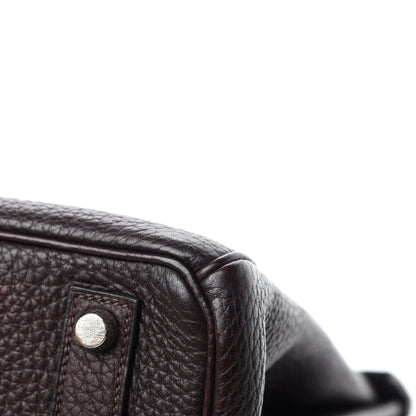 Hermes Togo HAC Birkin 32 Chocolate 9 of 14