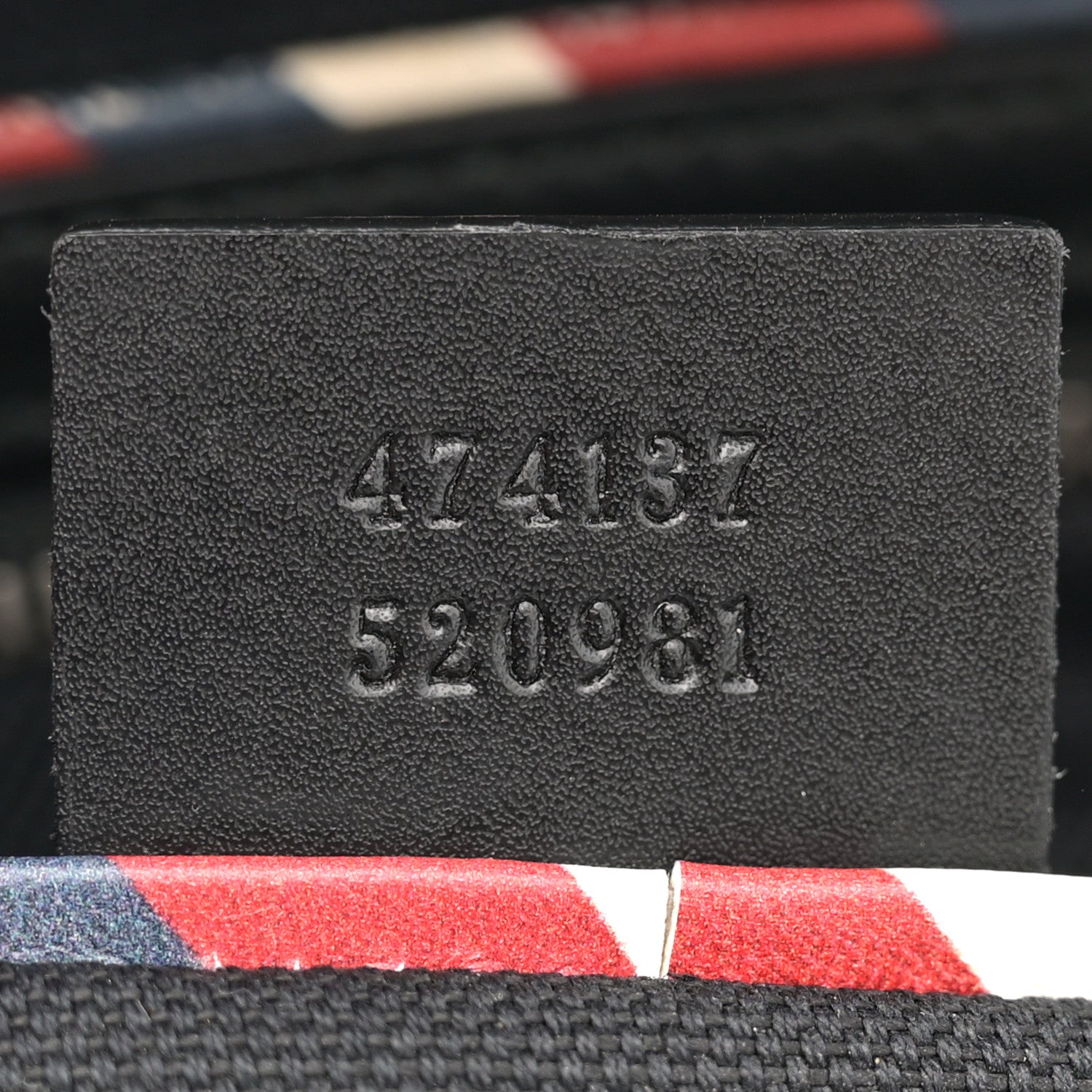 Gucci GG Supreme Monogram Night Courrier Flat Messenger Bag Black Multicolor 7 of 18