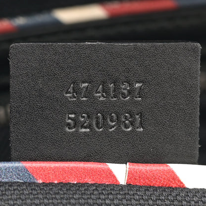 Gucci GG Supreme Monogram Night Courrier Flat Messenger Bag Black Multicolor 7 of 18