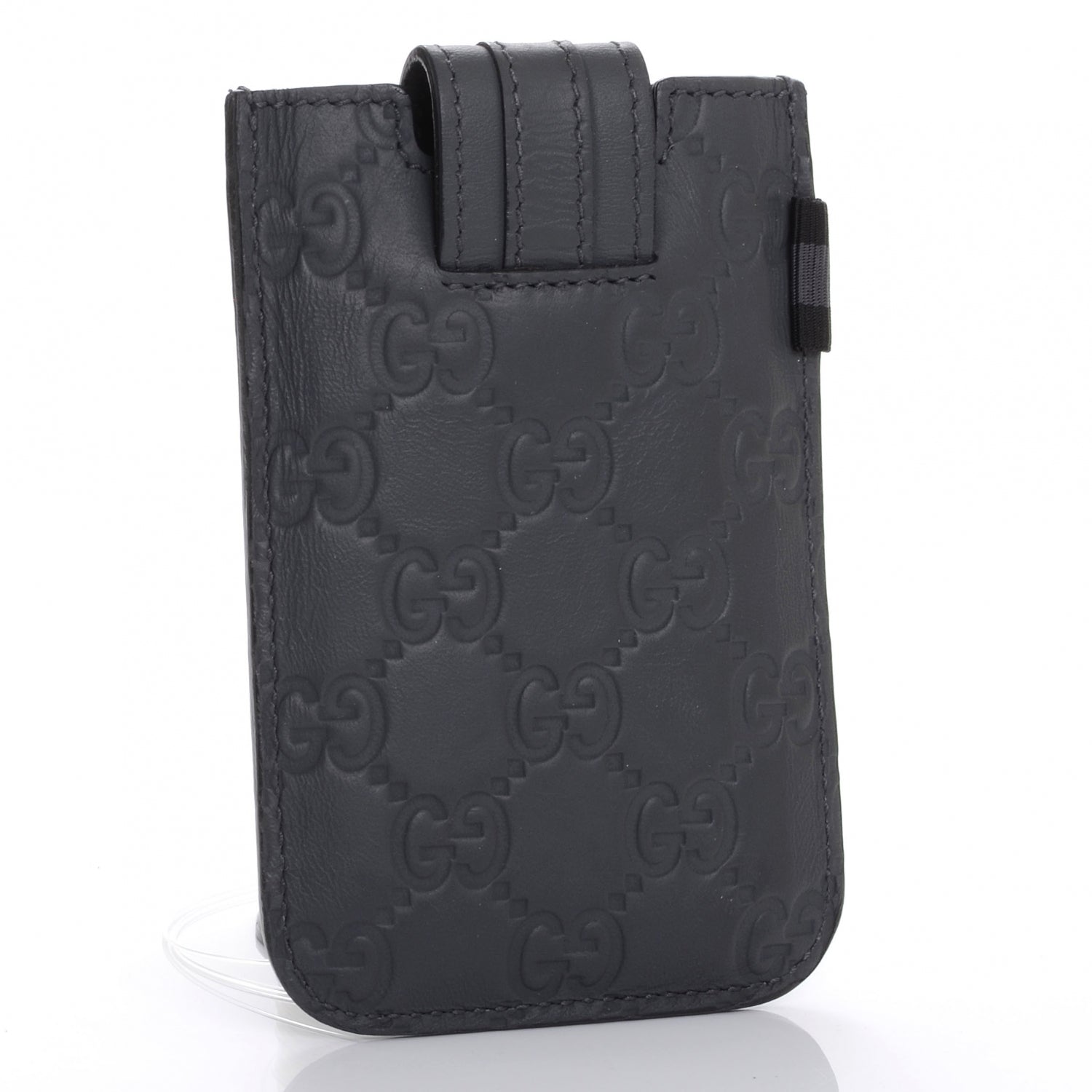 Gucci Rubber Guccissima iPhone Case Black 3 of 5