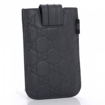 Gucci Rubber Guccissima iPhone Case Black 3 of 5