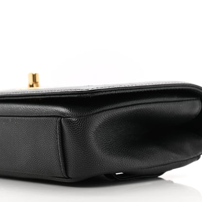 Chanel Grained Calfskin Embroidered Captain Gold Belt Bag Black 10 of 10